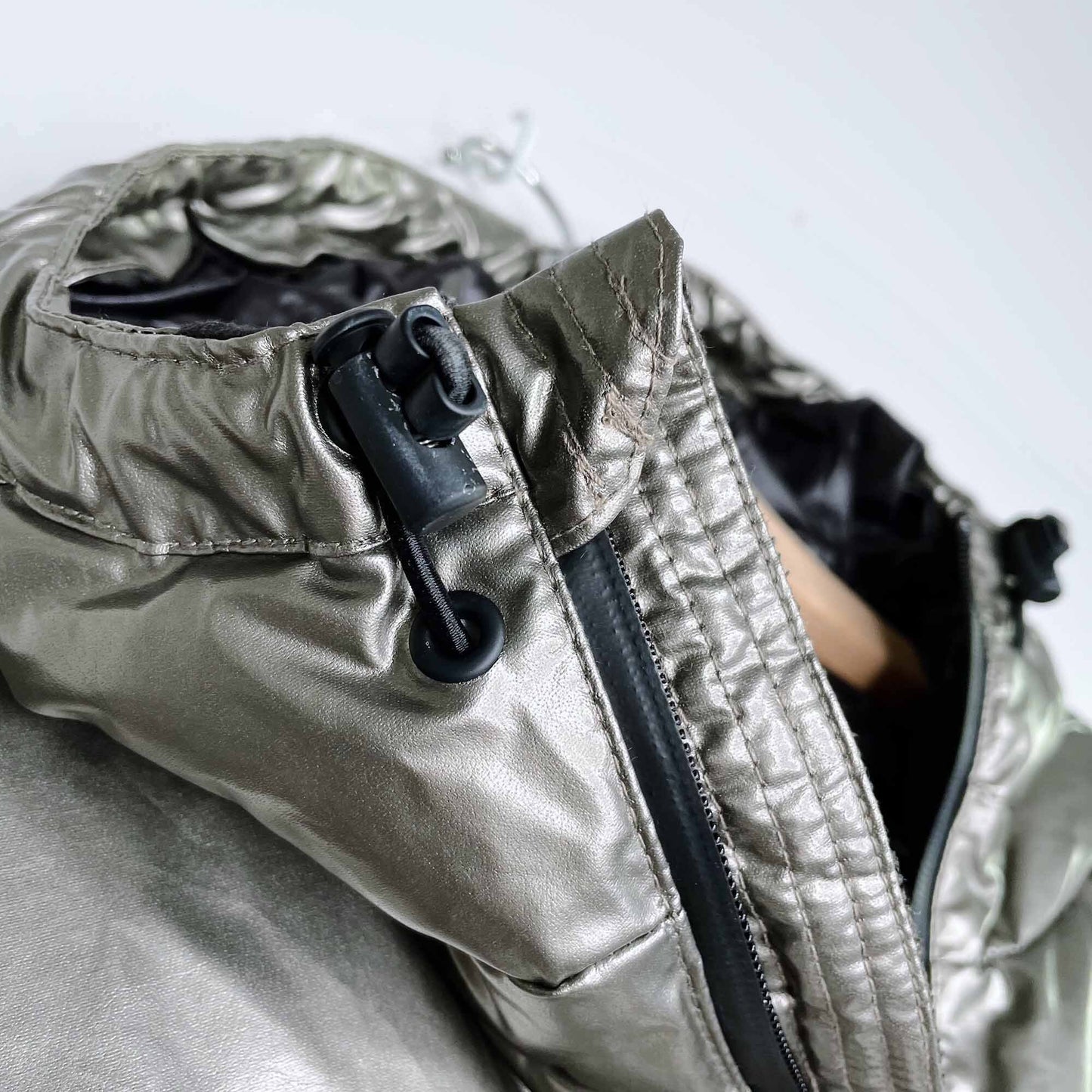 NWT Hunter down puffer pewter jacket - size 8