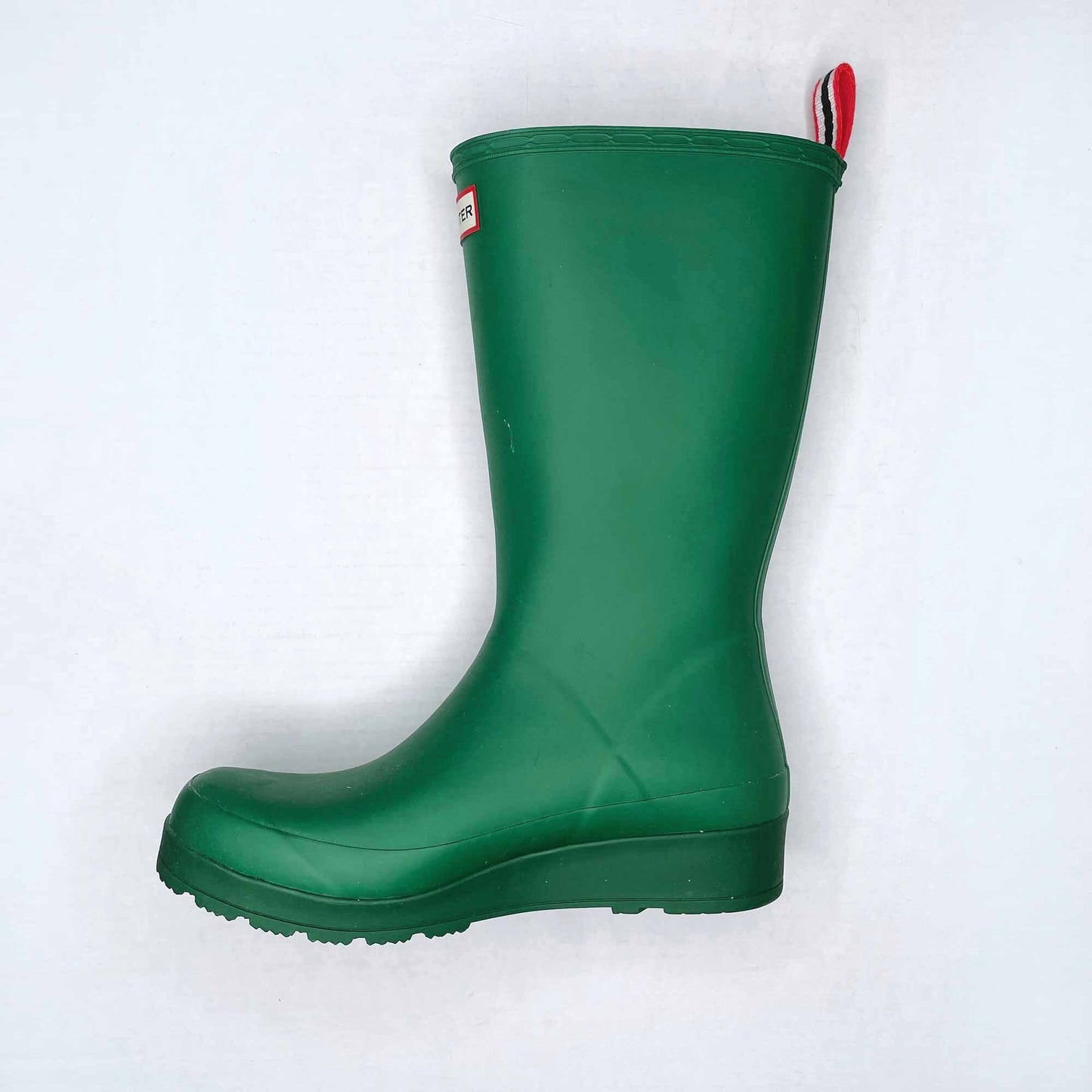 Hunter original play wedge tall rain boot - size 8