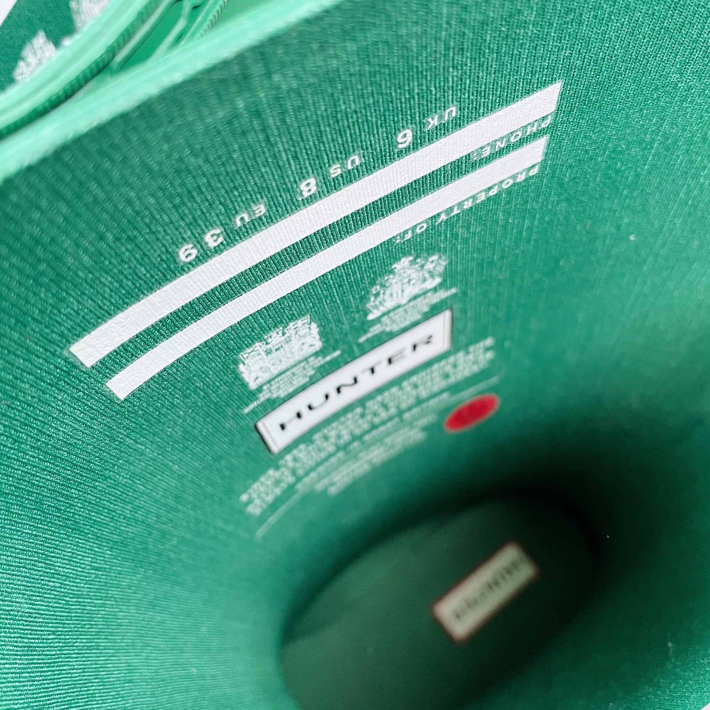 Hunter original play wedge tall rain boot - size 8