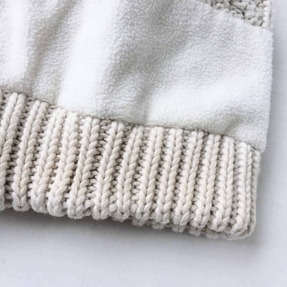 Hunter cable knit pom pom toque - OS