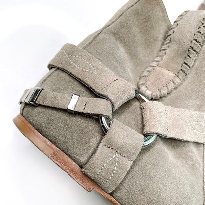 isabel marant étoile suede ralf soho ankle boots - size 38