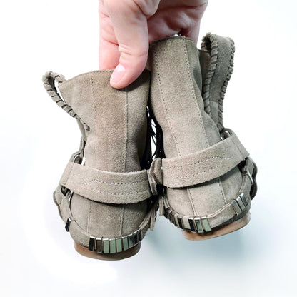 isabel marant étoile suede ralf soho ankle boots - size 38