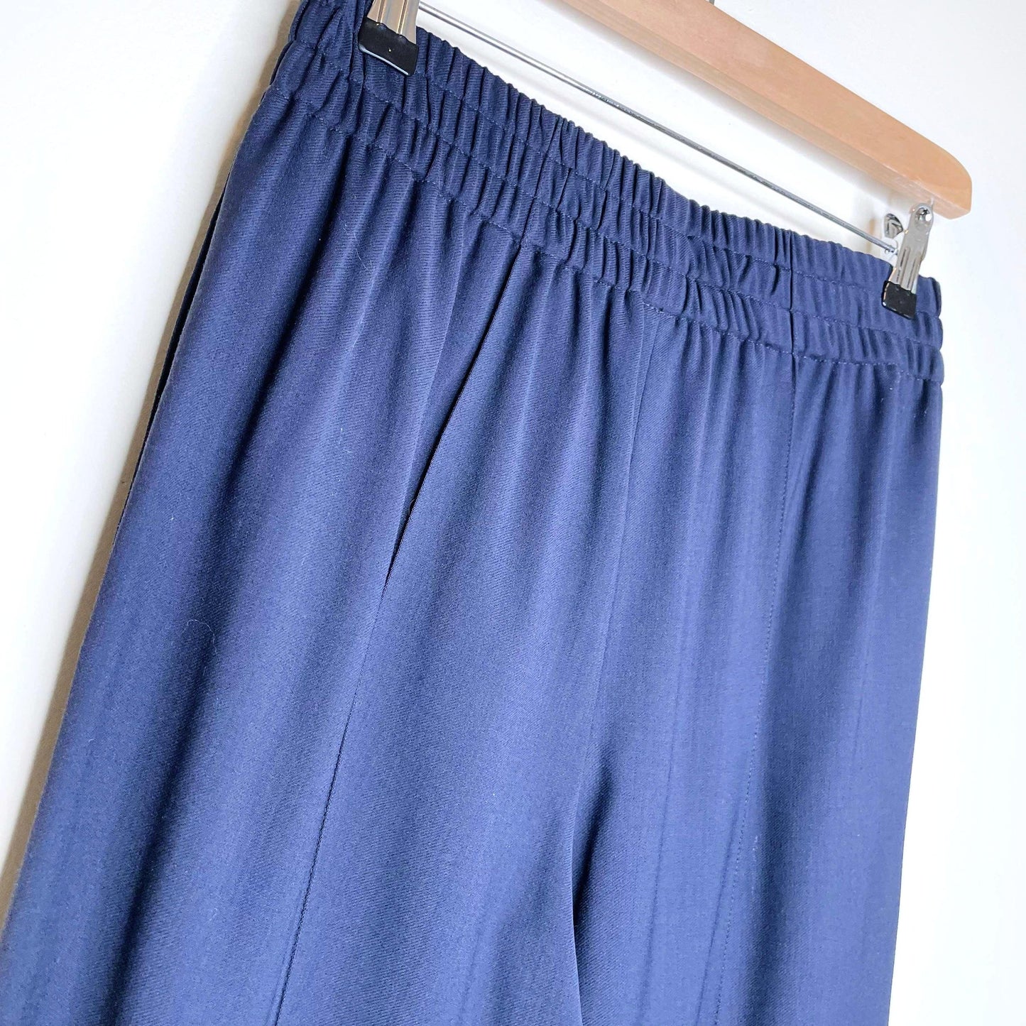 isabel marant elastic waist track pant trouser - size 38