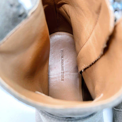 isabel marant étoile suede ralf soho ankle boots - size 38