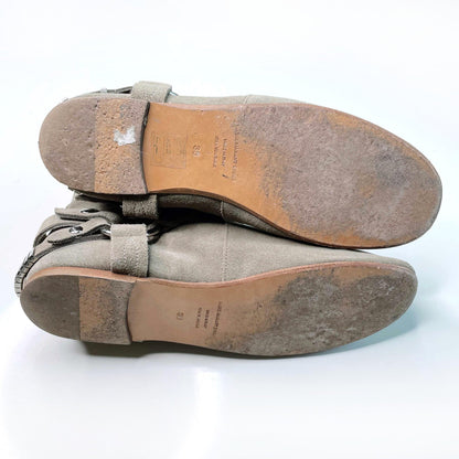 isabel marant étoile suede ralf soho ankle boots - size 38