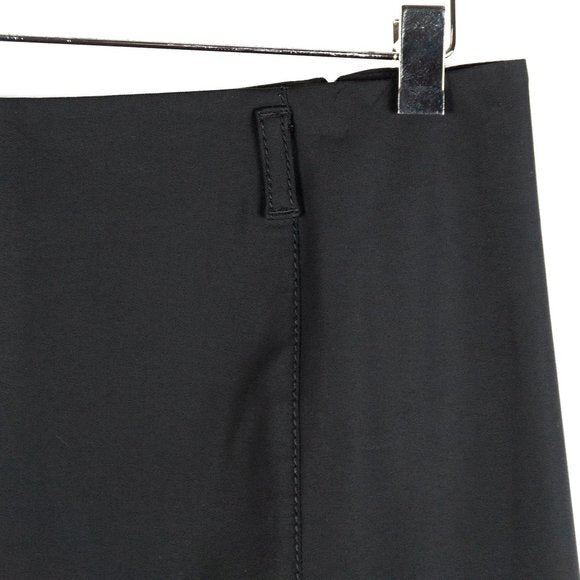 Prada high rise a-line black mini skirt - size 40