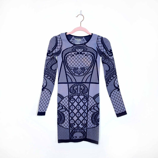 intimately free people art deco bodycon dress - size m/l