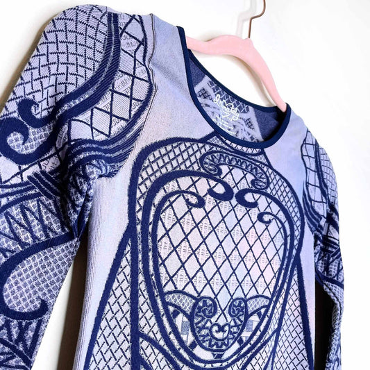 intimately free people art deco bodycon dress - size m/l