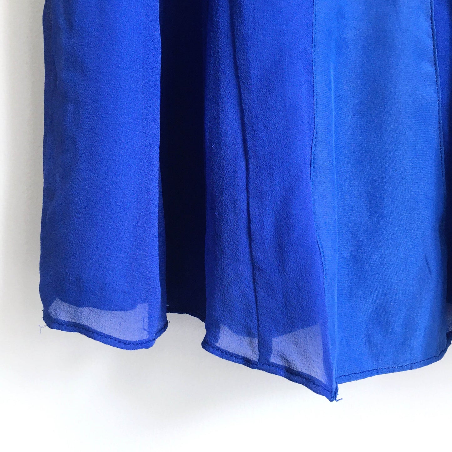 Ya Los Angeles blue silk tank - size Medium