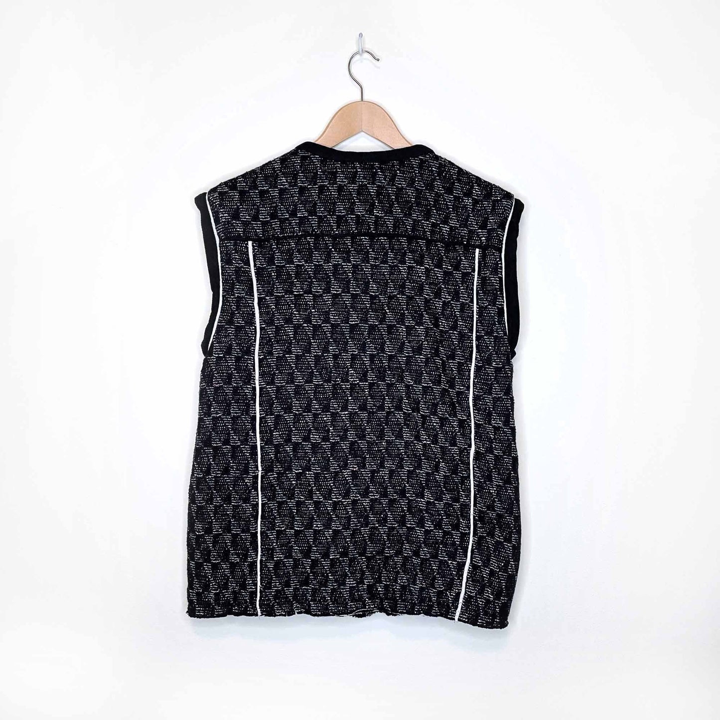 iro oversized cooper quilted vest - size 38