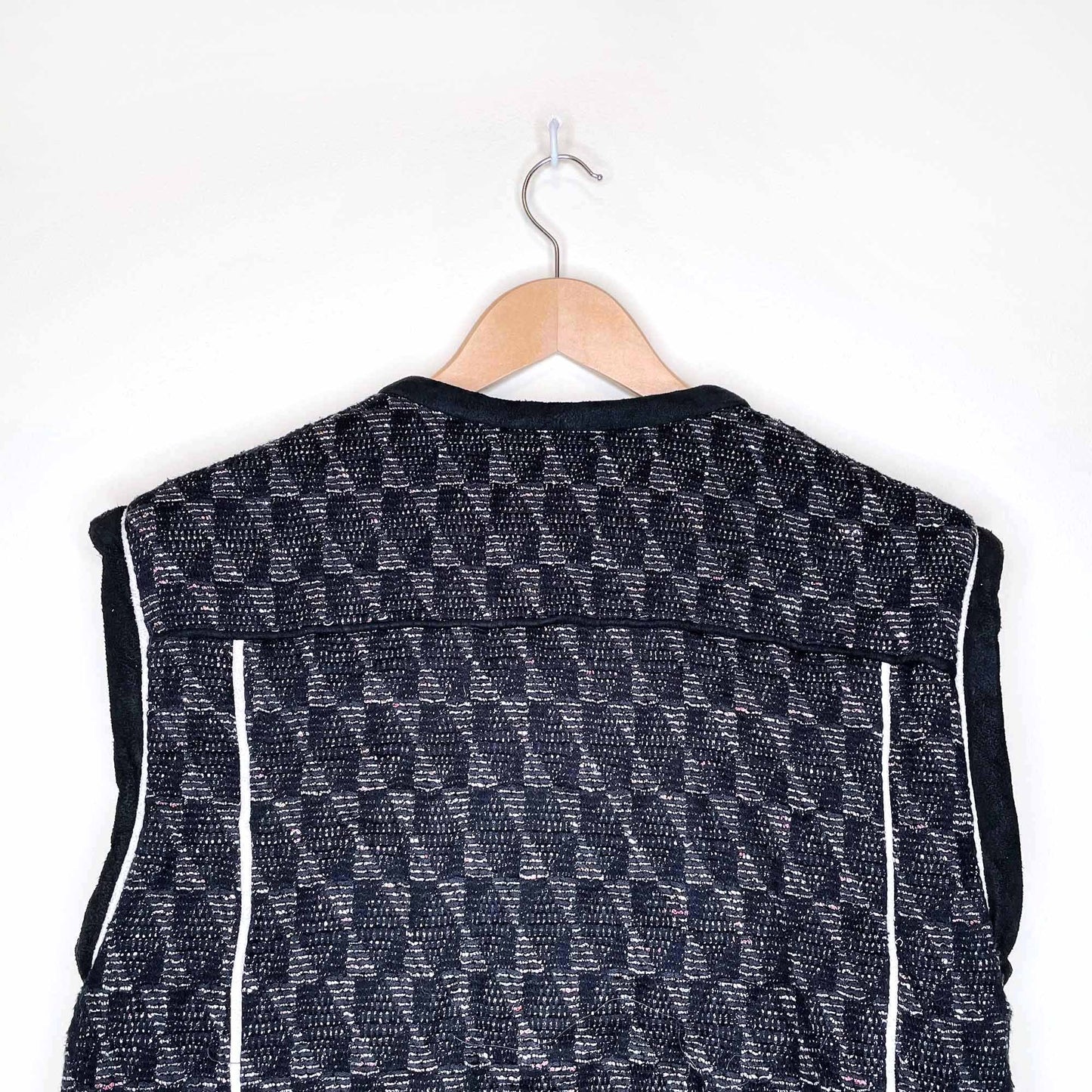 iro oversized cooper quilted vest - size 38