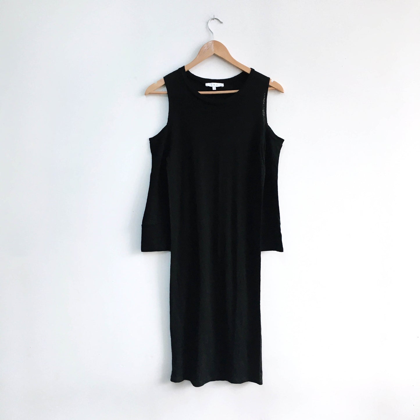 IRO Girvin cold-shoulder linen-jersey dress - size Small