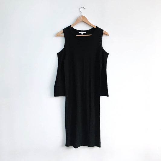 IRO Girvin cold-shoulder linen-jersey dress - size Small