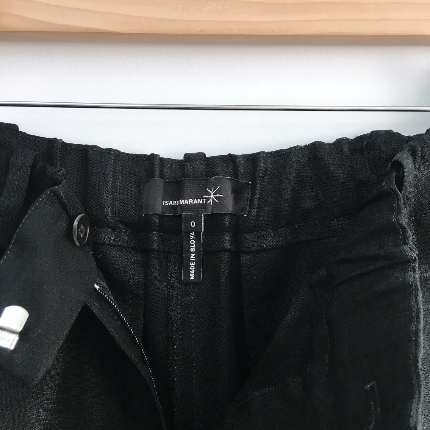 Isabel Marant high rise linen Trousers - size 0