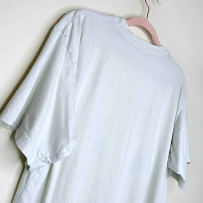 vintage isis nautical t-shirt dress beach cover-up - size large