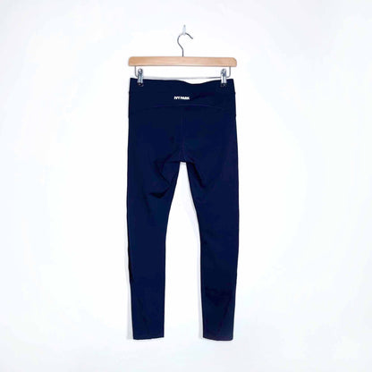 ivy park v crossover mesh panel contour leggings - size medium