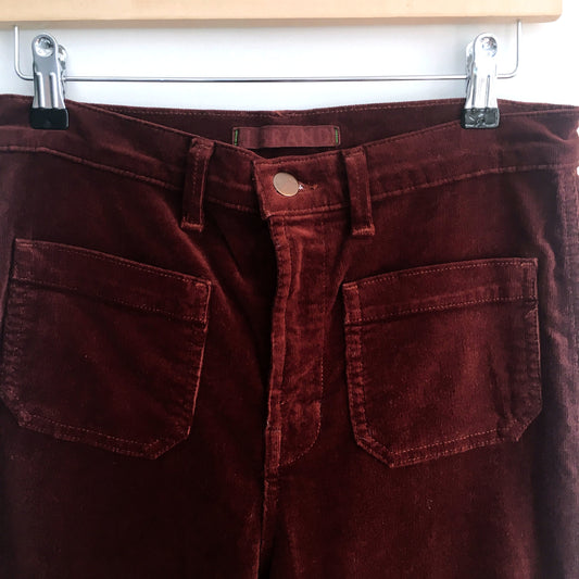 j brand ali merlot bell bottoms - size 28