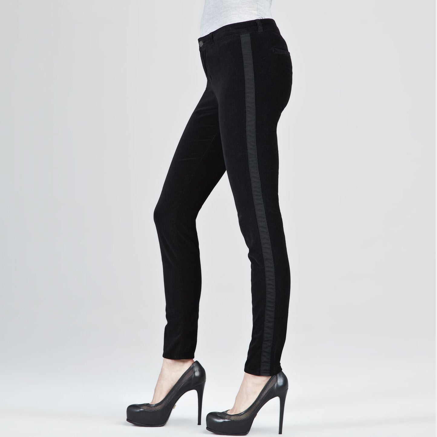 J Brand Katherine Velvet Tuxedo Pant - size 27