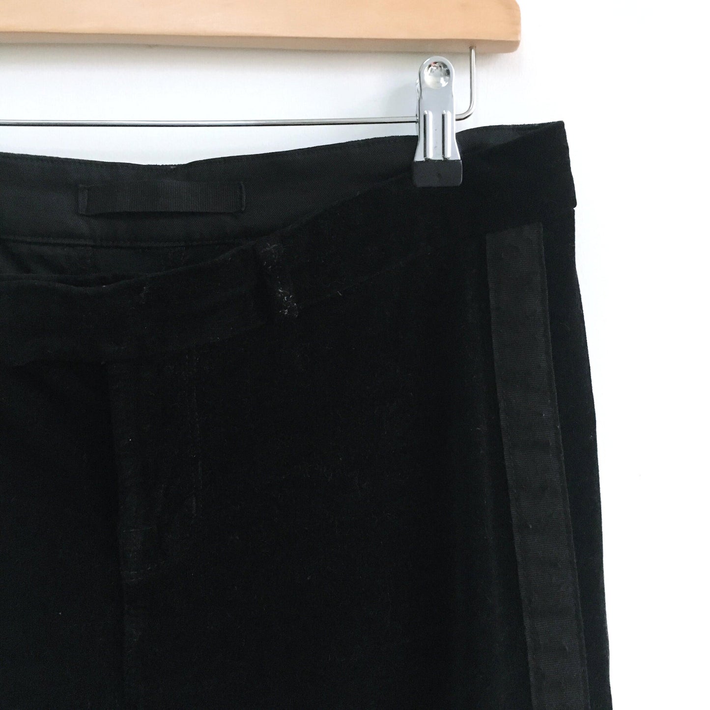 J Brand Katherine Velvet Tuxedo Pant - size 27