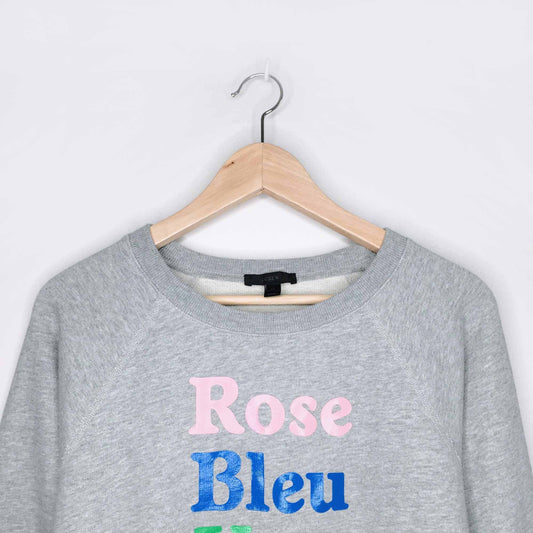 J Crew French Colours sweatshirt - size Medium