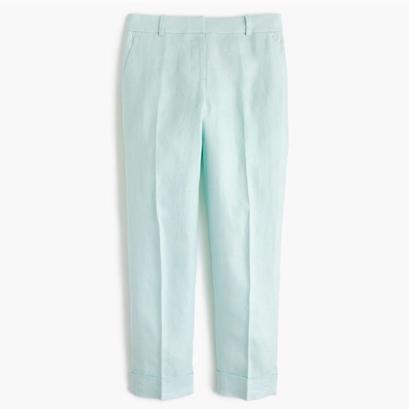 J Crew Rhodes Linen Pant - size 4