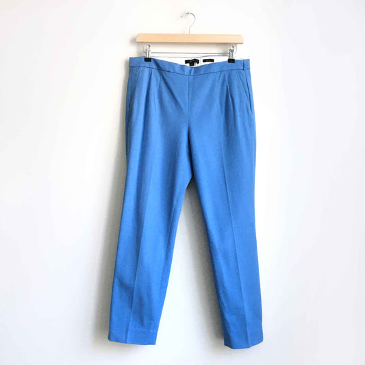J Crew Martie hi-rise pant in bi-stretch cotton - size 10