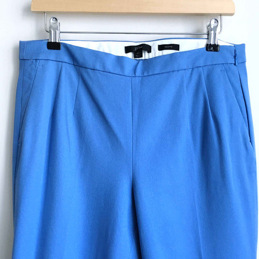 J Crew Martie hi-rise pant in bi-stretch cotton - size 10