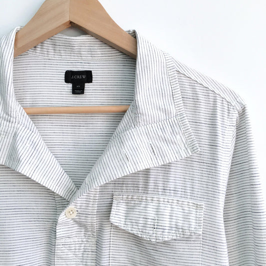 J Crew Striped Beach Popover - size xs