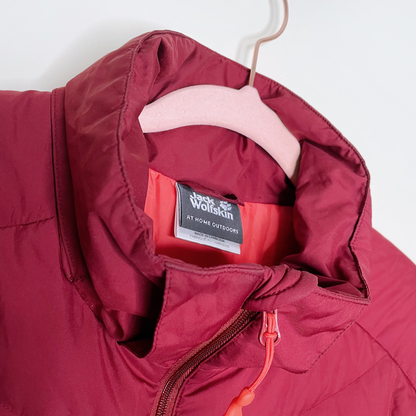 jack wolfskin 700 down puffer jacket - size large