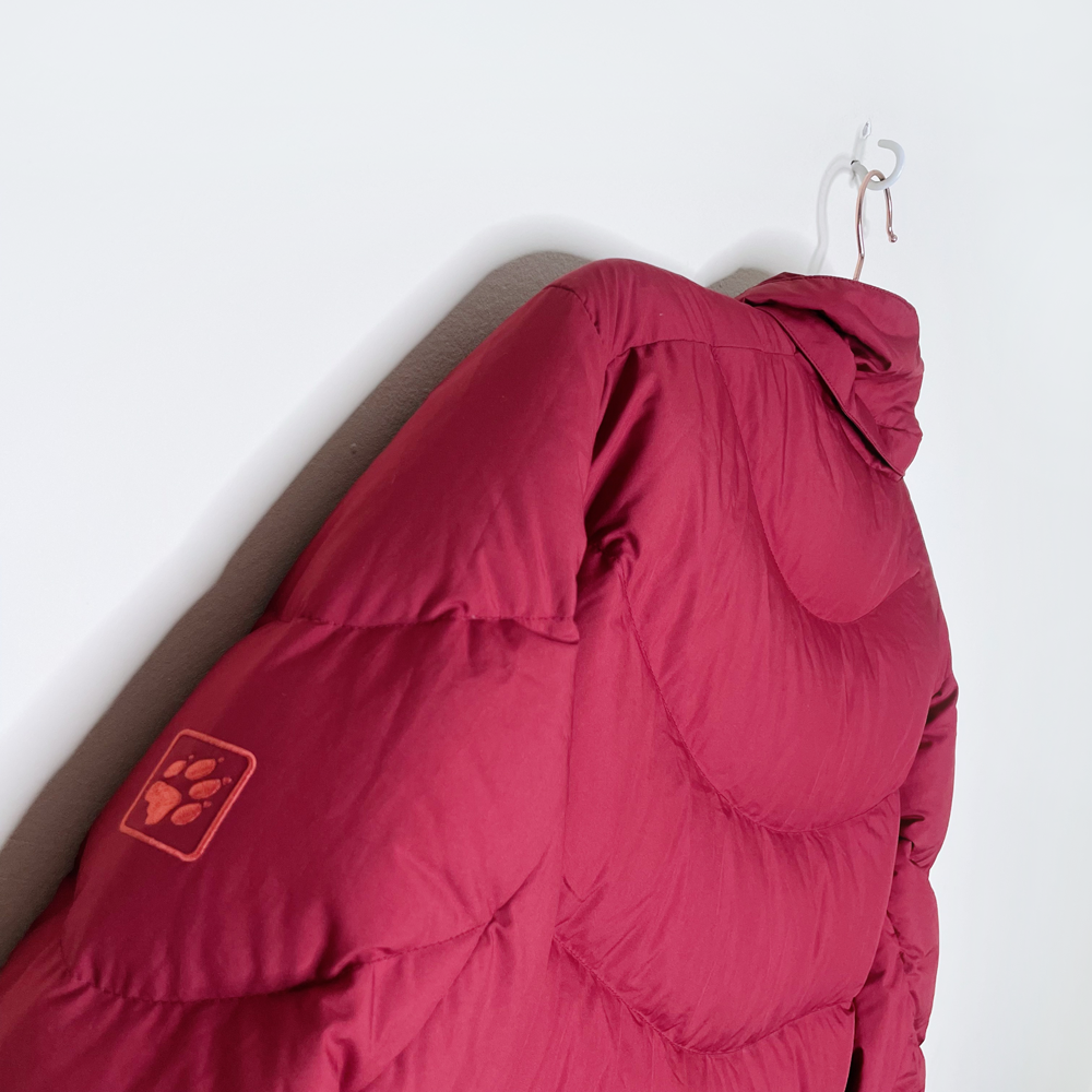 jack wolfskin 700 down puffer jacket - size large