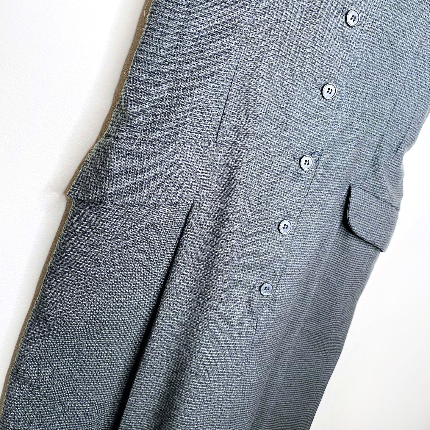 vintage y2k jacob houndstooth plaid jumpsuit - size small