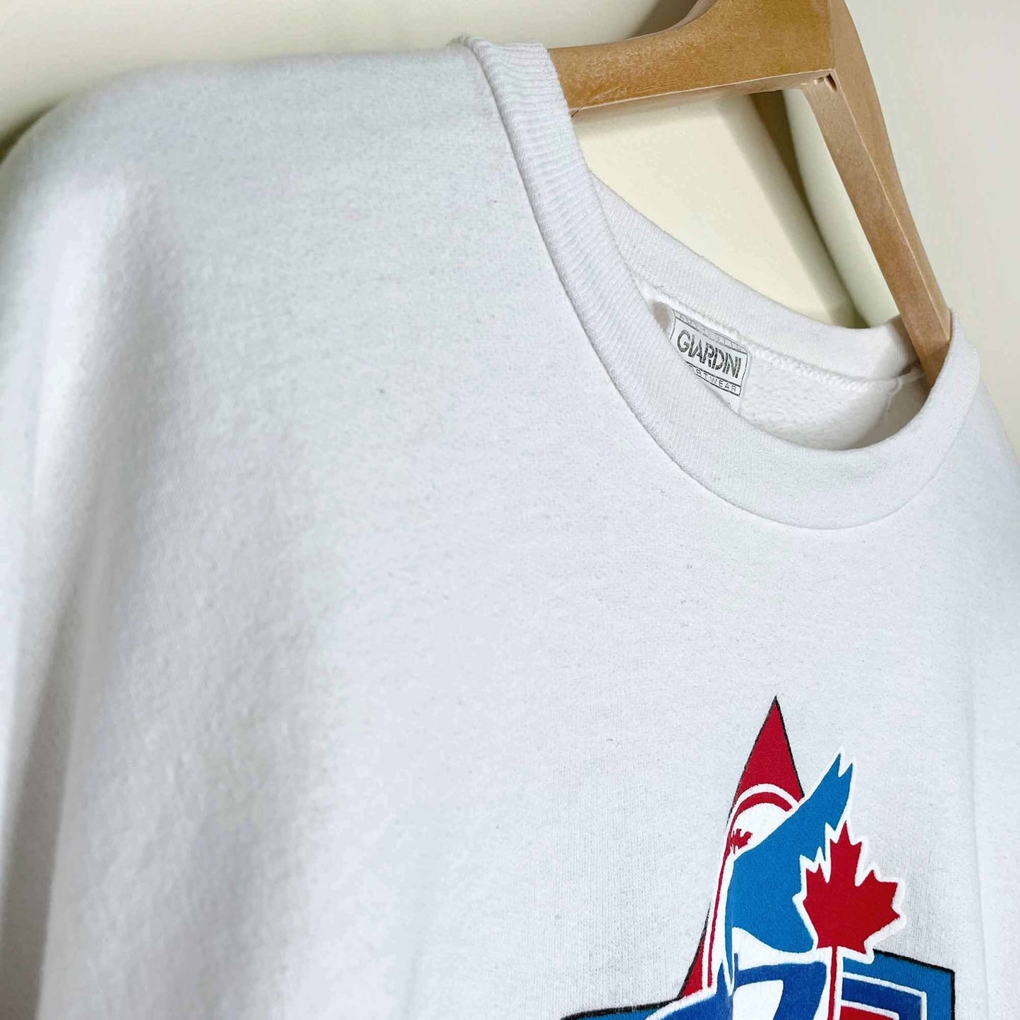 vintage 1993 blue jays season crewneck sweatshirt - size xl