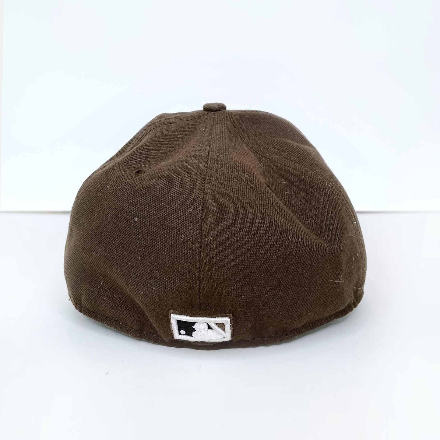 jays new era brown black colourway fullback hat - size 7 1/8
