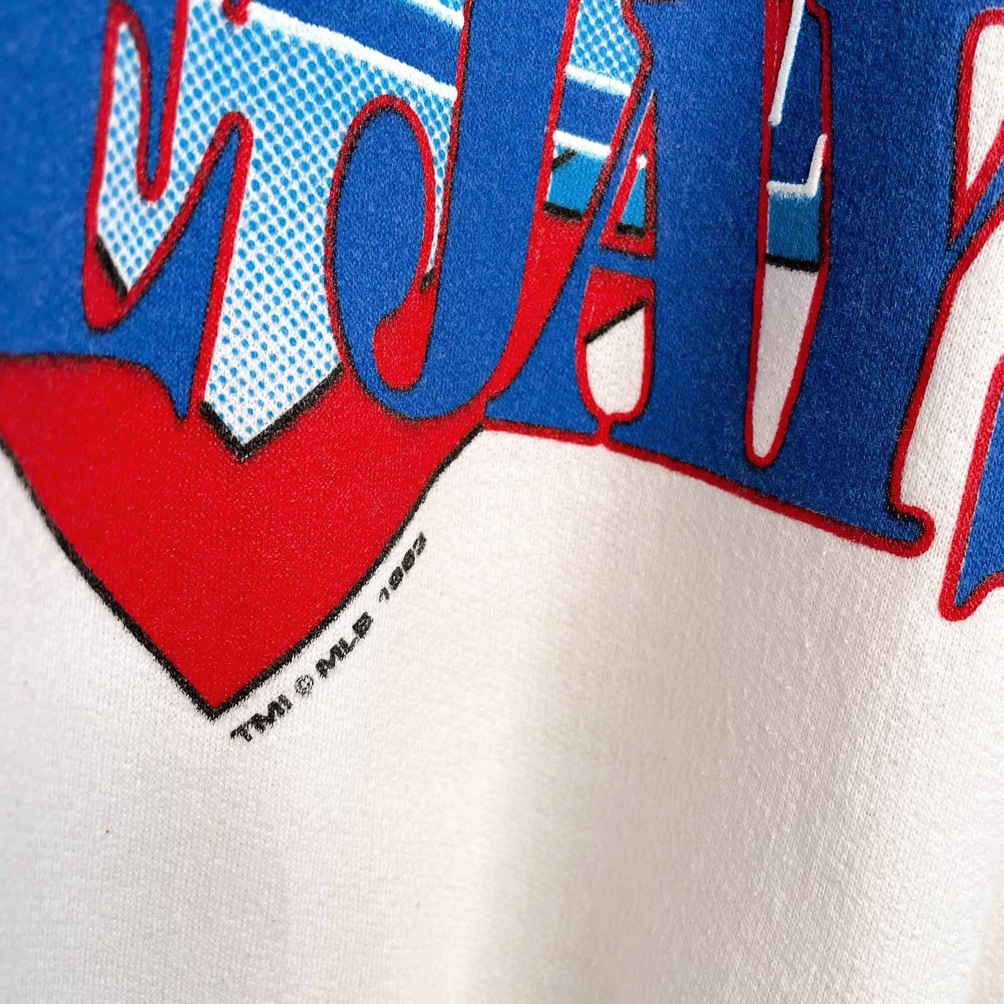 vintage 1993 blue jays season crewneck sweatshirt - size xl