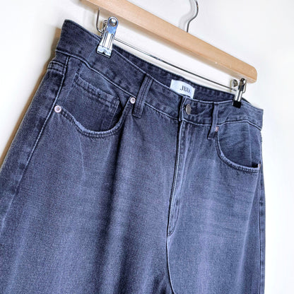 jbd just black denim the rigid dad straight leg jeans - size 31