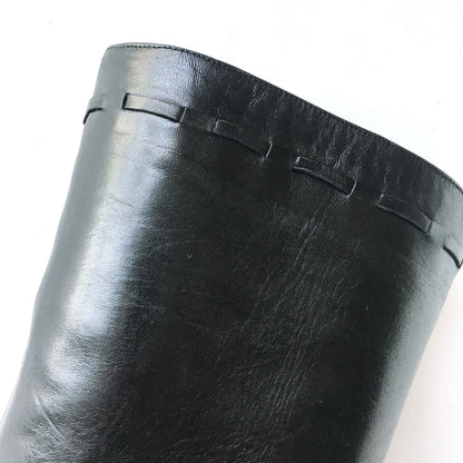 Jimmy Choo pointed toe tall leather boots - size 40