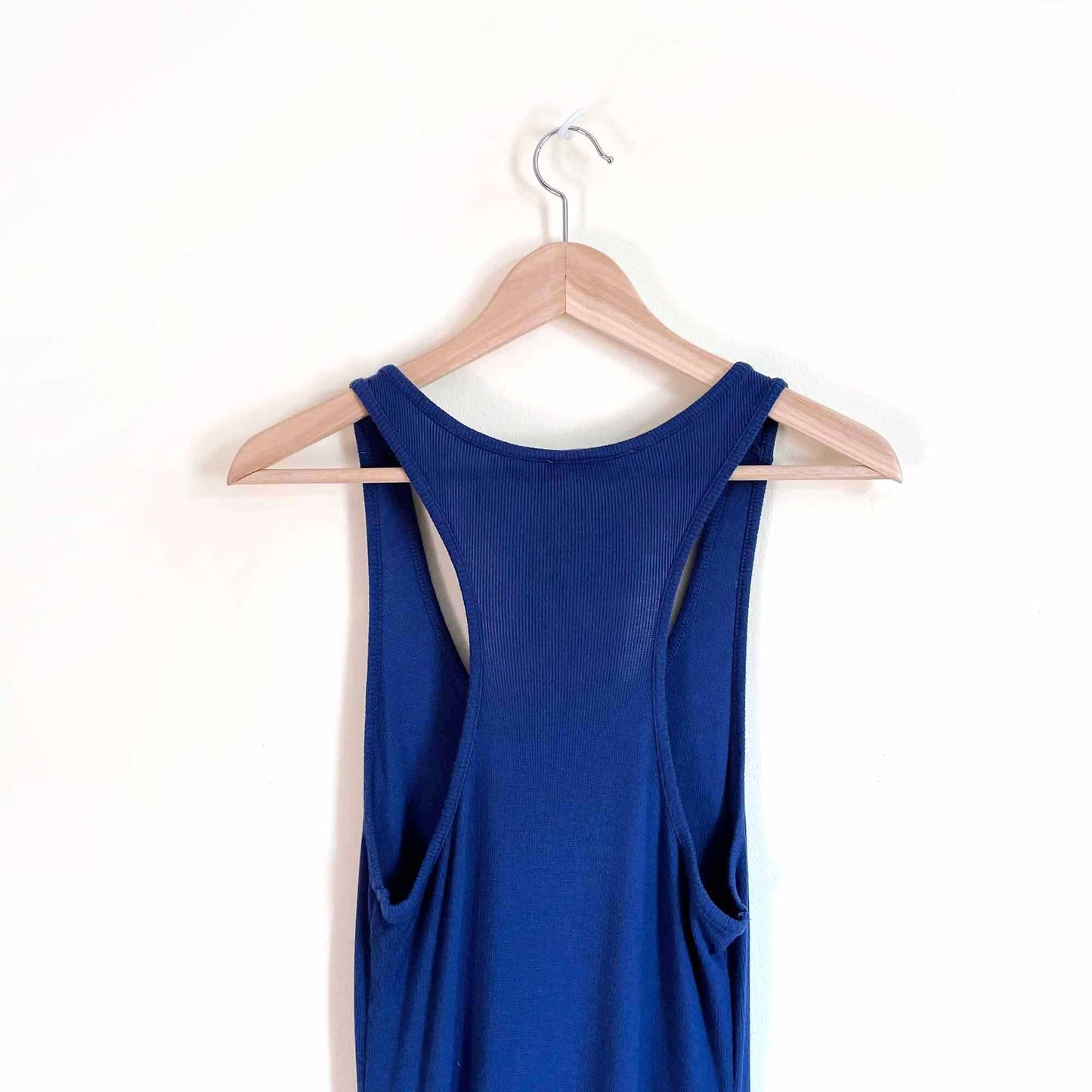 Joan Vass ribbed super soft tank maxi dress - size Medium