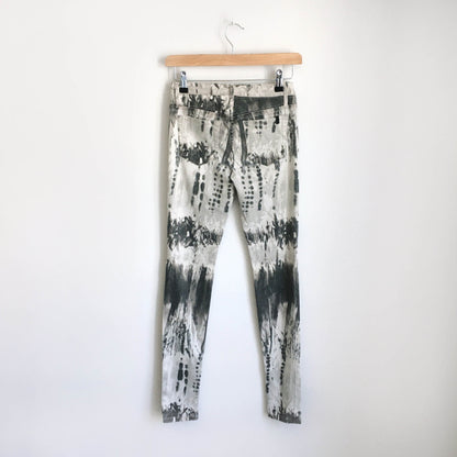 Joe's Jeans bleach tie-dye skinny - size 24