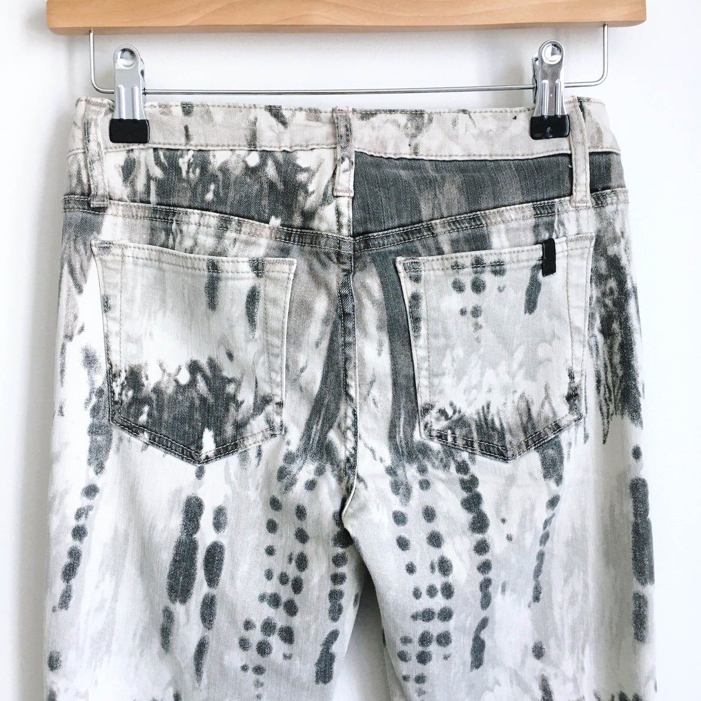 Joe's Jeans bleach tie-dye skinny - size 24