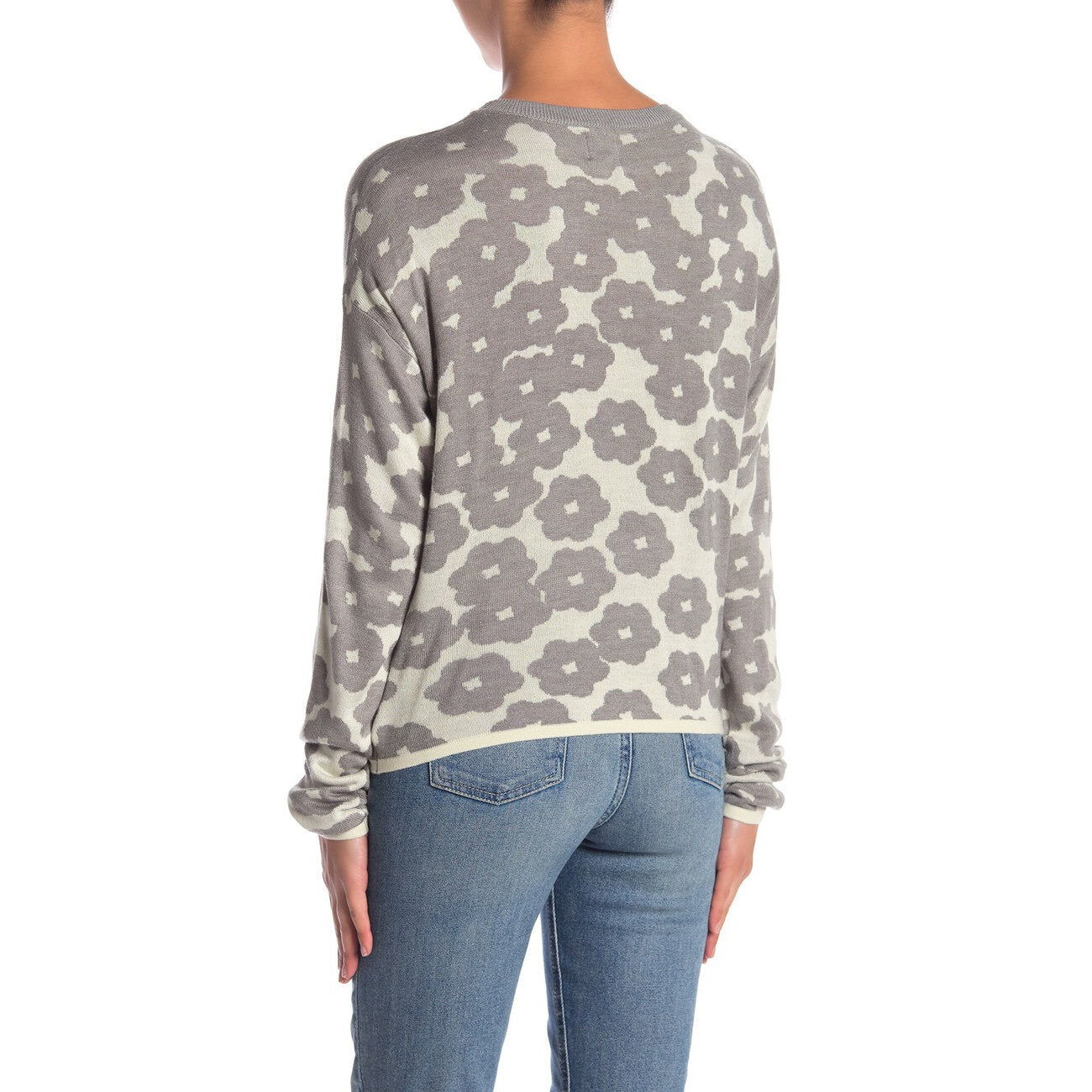 John + Jenn Fionne Floral Sweater - size Medium