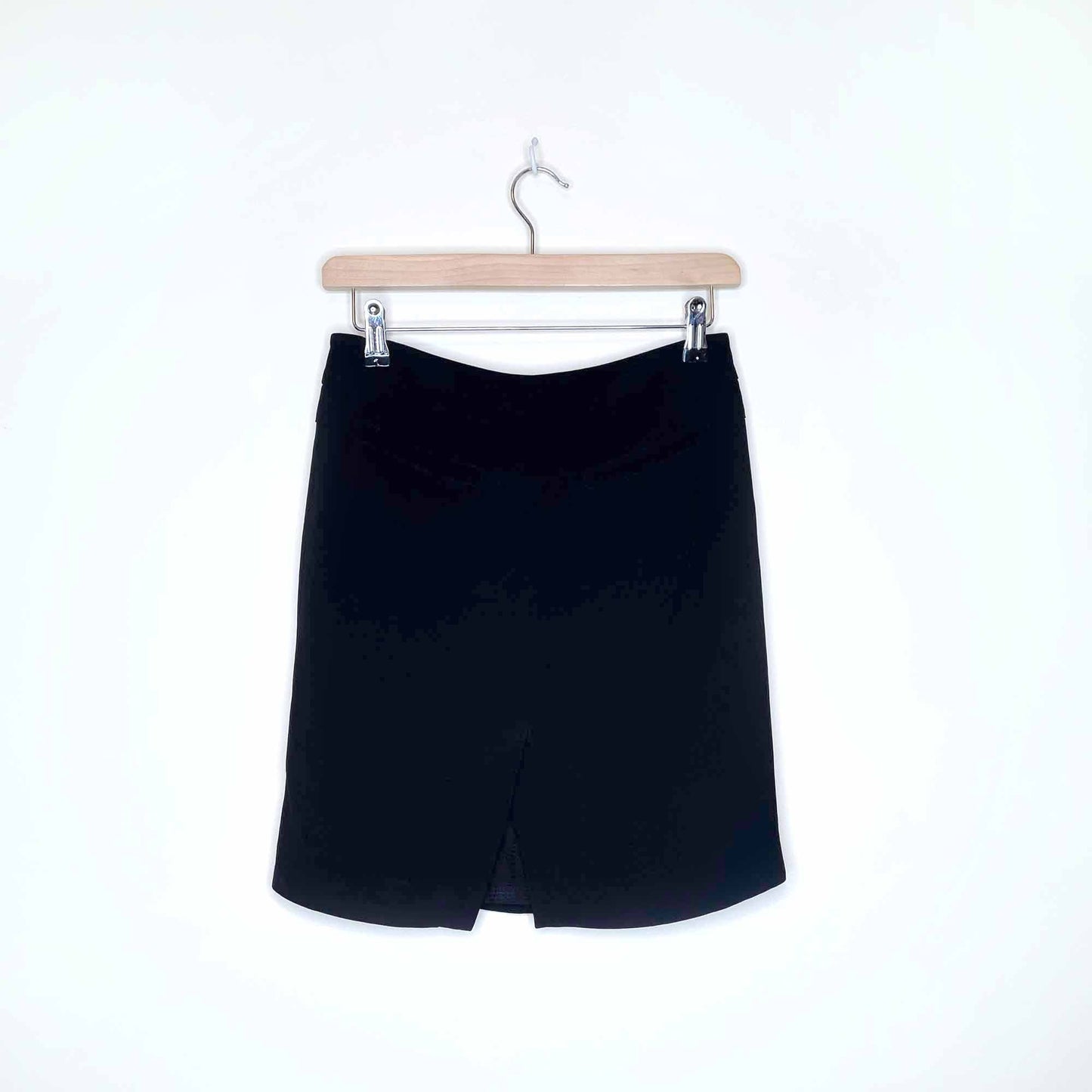 vintage 2000's john galliano black mini skirt - size medium