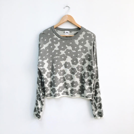 John + Jenn Fionne Floral Sweater - size Medium