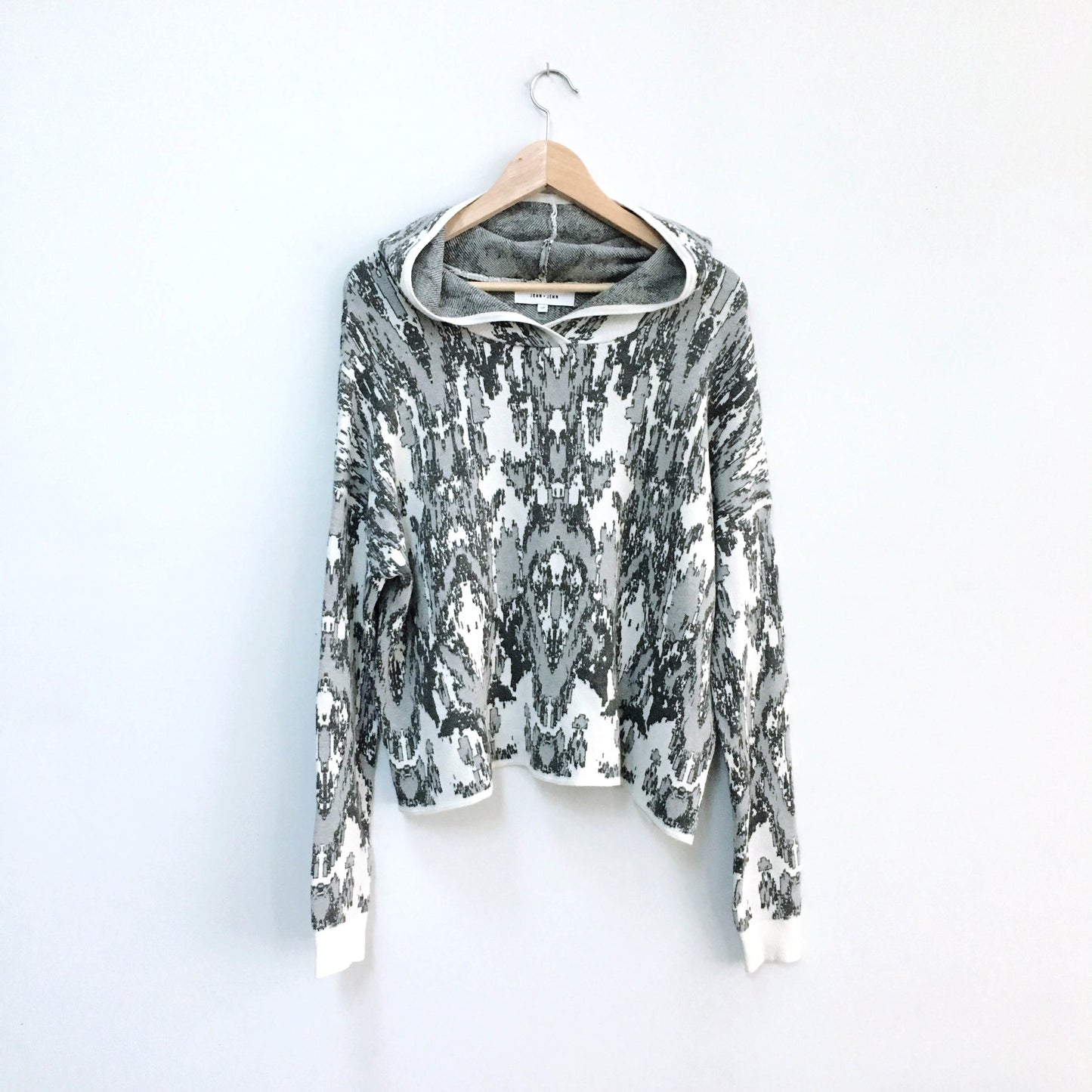 John + Jenn knit hoodie - size Small
