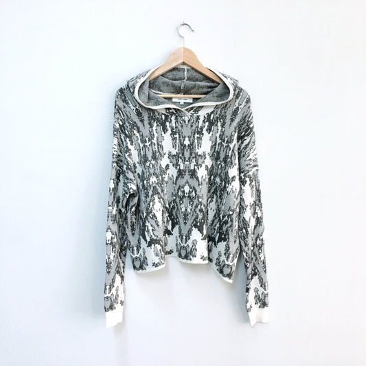 John + Jenn knit hoodie - size Small