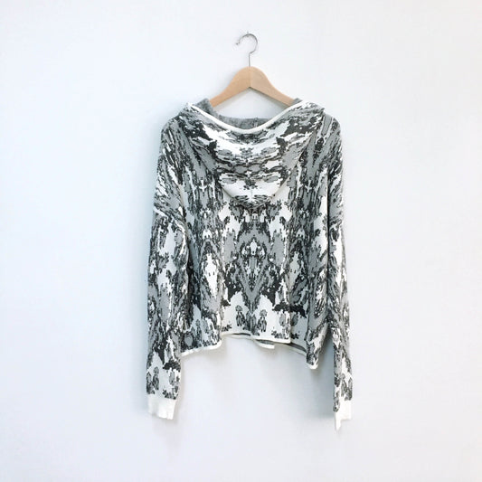 John + Jenn knit hoodie - size Small