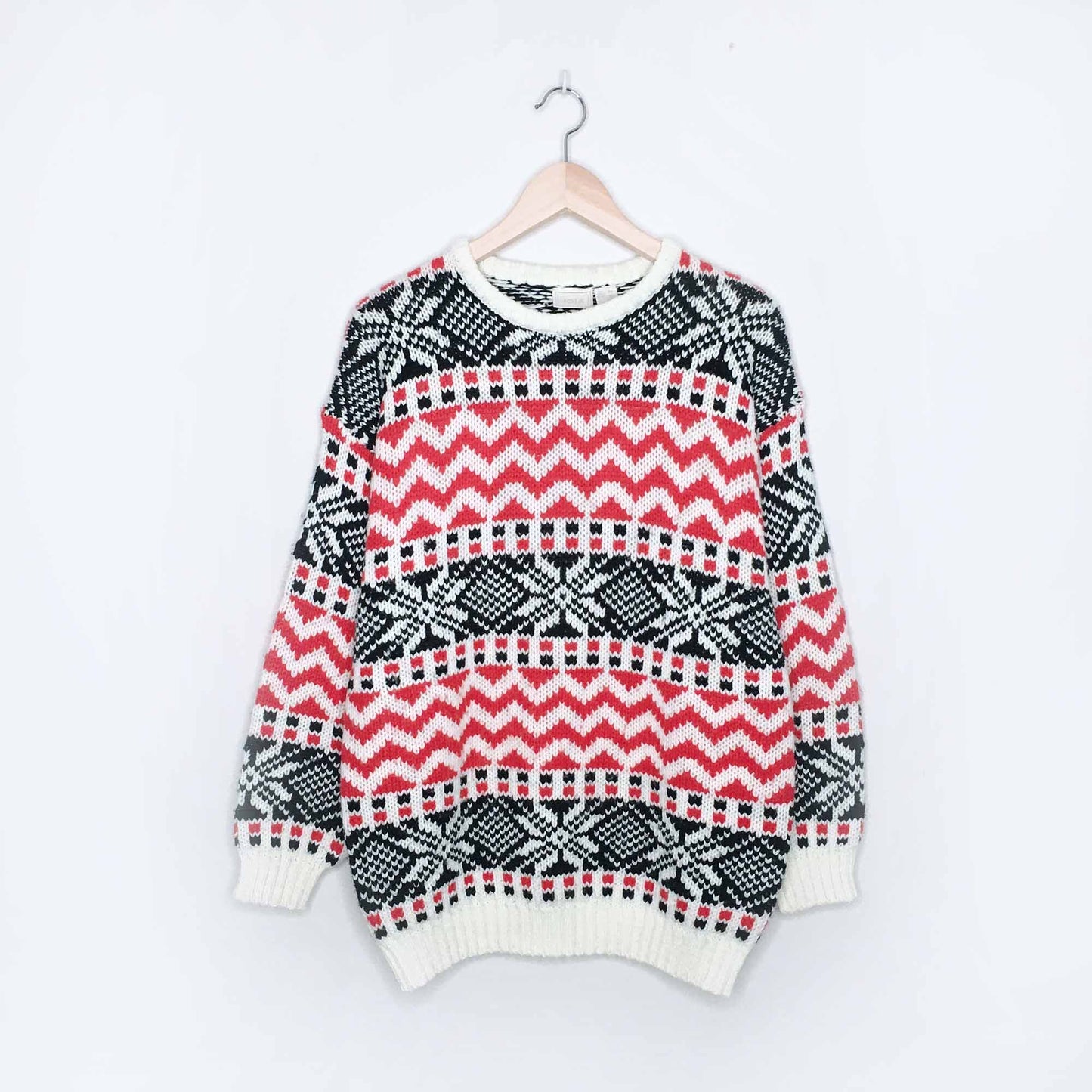 Vintage JOIA snowflake christmas sweater - size 38