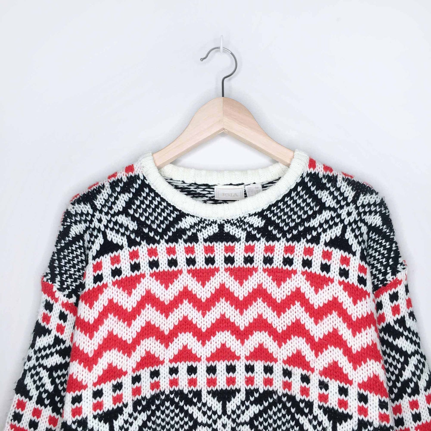 Vintage JOIA snowflake christmas sweater - size 38