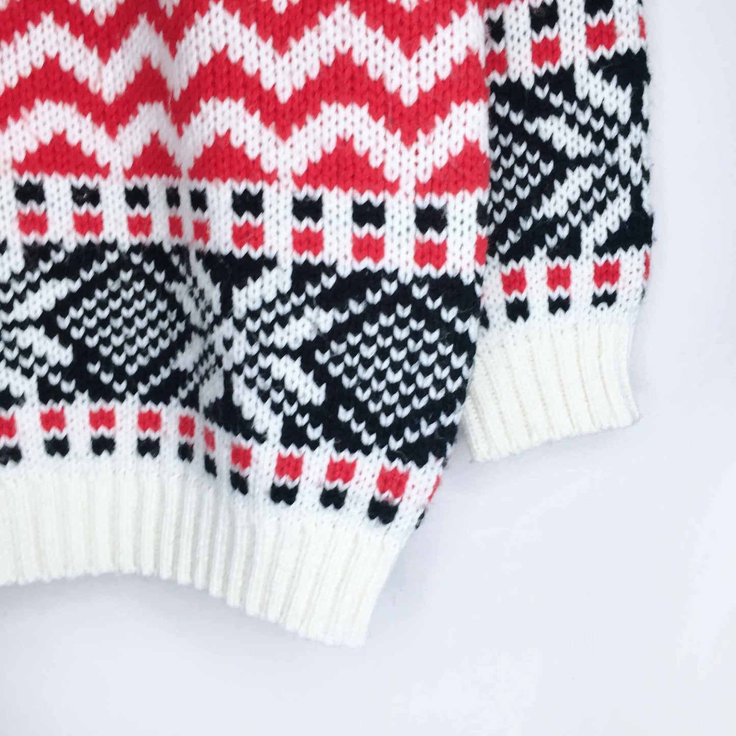 Vintage JOIA snowflake christmas sweater - size 38