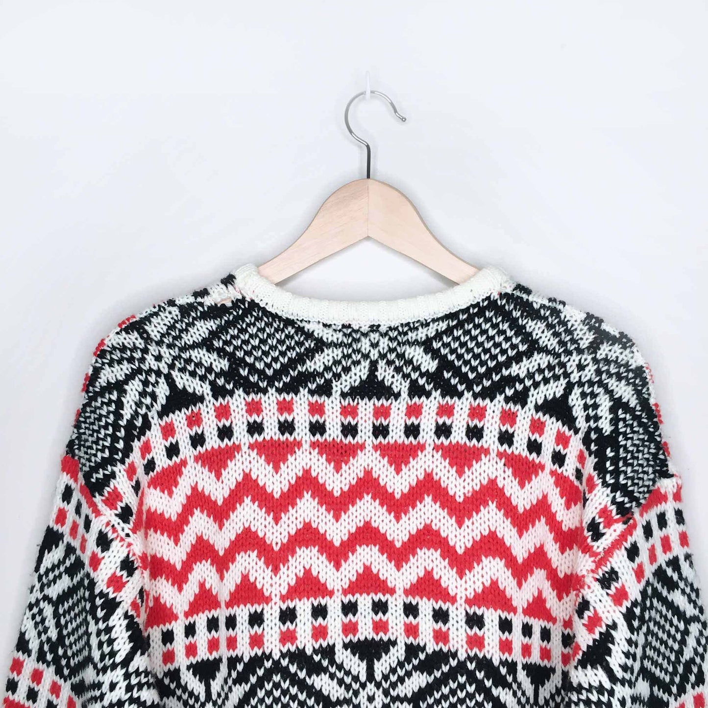 Vintage JOIA snowflake christmas sweater - size 38