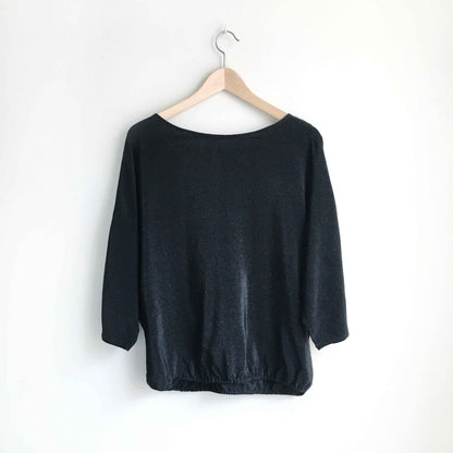 Joie silk wrap blouse - size Large